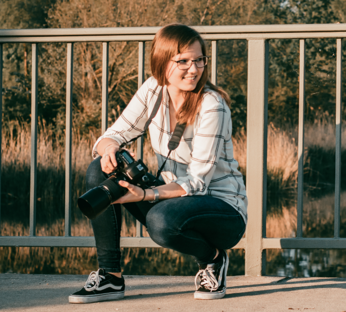 Fotografin Tanja beim Shooting