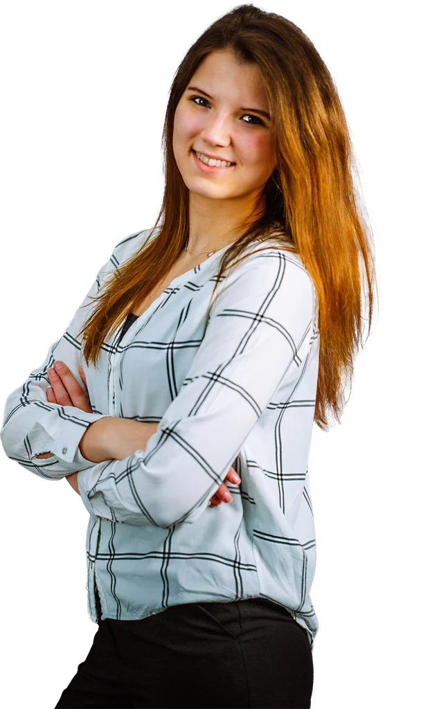Fotografin Tanja mit verschränkten Armen